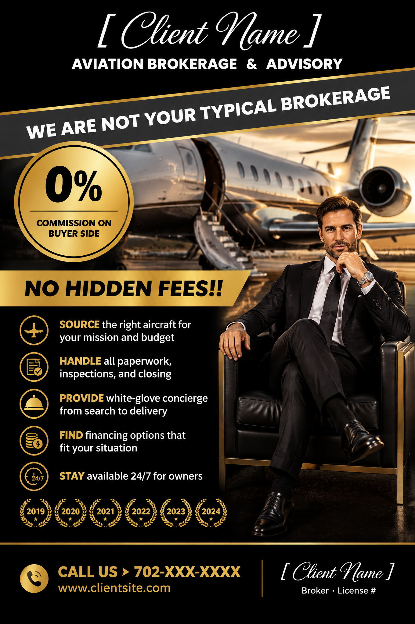 Full Service Aviation Management — Aviation Investors Agency LLC